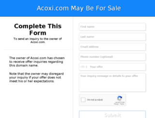 english.acoxi.com screenshot