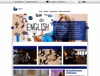 english.gsu.edu screenshot