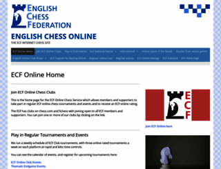 englishchessonline.org.uk screenshot