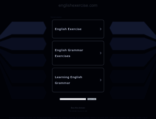englishexercise.com screenshot