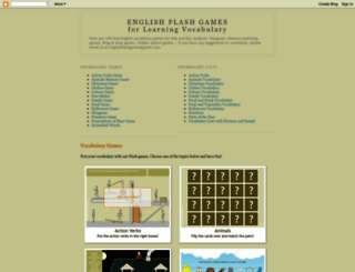 englishflashgames.blogspot.com screenshot