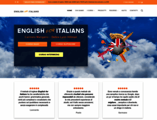 englishforitalians.com screenshot