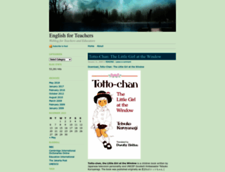 englishforteachers.wordpress.com screenshot