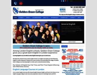 englishlanguagecollege.co.uk screenshot