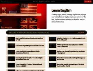 englishlearner.com screenshot