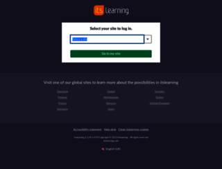 englishlearningcentre.itslearning.com screenshot