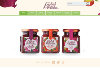 englishprovender.com screenshot