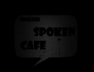 englishspokencafe.com screenshot