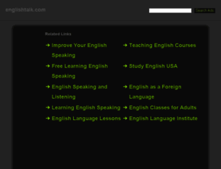 englishtalk.com screenshot