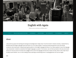 englishwithagata.wordpress.com screenshot