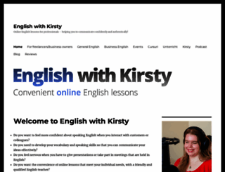 englishwithkirsty.com screenshot