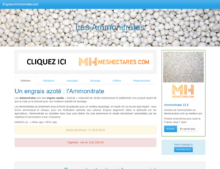 engrais-ammonitrate.com screenshot