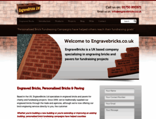engravebricks.co.uk screenshot