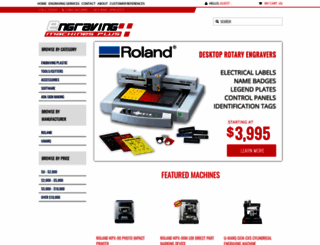 engraving-machines-plus.com screenshot