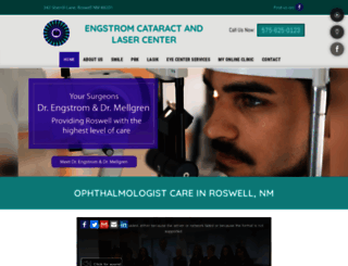 engstromeyecenter.com screenshot
