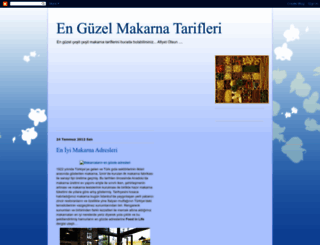 enguzelmakarnatarifleri.blogspot.com screenshot
