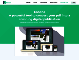 enhanc.com screenshot