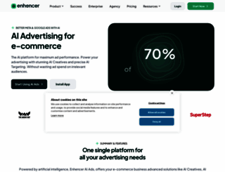 enhencer.com screenshot