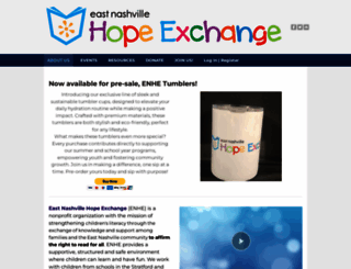 enhopeexchange.org screenshot