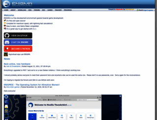 enigma-dev.org screenshot
