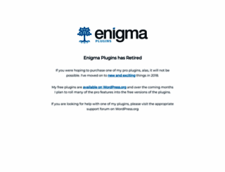 enigmaplugins.com screenshot