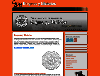 enigmaymisterios.com screenshot