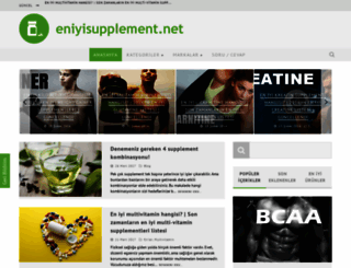 eniyisupplement.net screenshot