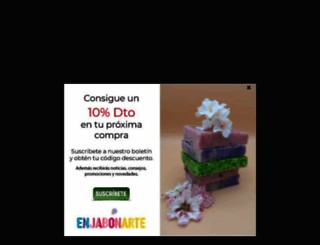 enjabonarte.es screenshot