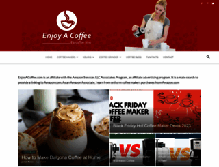 enjoyacoffee.com screenshot