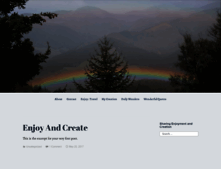 enjoyandcreate.com screenshot