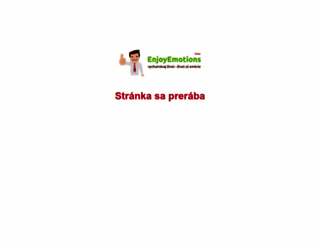 enjoyemotions.sk screenshot