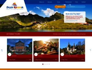 enjoyromania.net screenshot