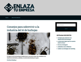enlazatuempresa.com screenshot