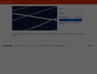 enlighten.enphaseenergy.com screenshot