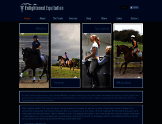 enlightenedequitation.com screenshot