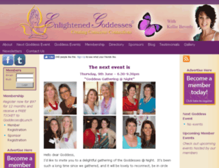 enlightenedgoddesses.com screenshot