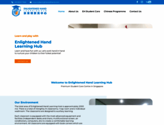 enlightenedhand.com screenshot