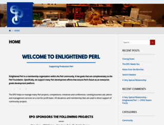 enlightenedperl.org screenshot