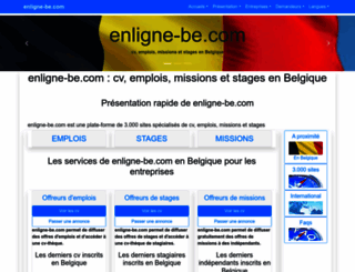 enligne-be.com screenshot
