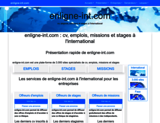 enligne-int.com screenshot