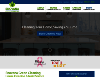 enovanagreencleaning.com screenshot