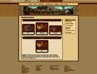 enp6.tribalwars.net screenshot