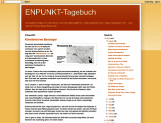 enpunkt.blogspot.de screenshot