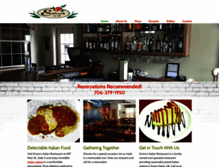 enricositalianrestaurant.com screenshot