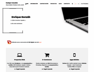 enriquegonzalez.net screenshot