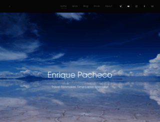 enriquepacheco.com screenshot