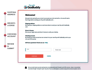 enroll.gasbuddy.com screenshot