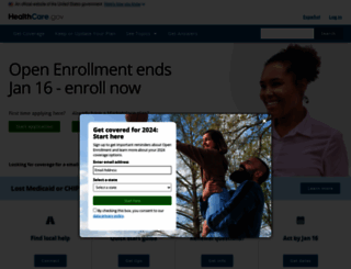enrollment.molinahealthcare.com screenshot
