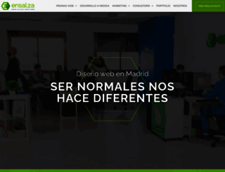 ensalza.com screenshot