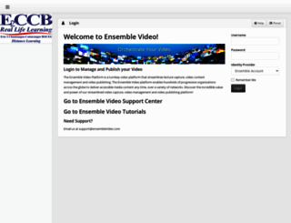 ensemble.e2ccb.org screenshot